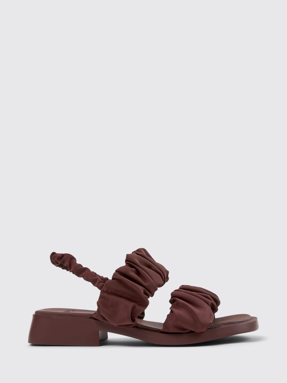 Camper Dana Ruched Polyester Sandal · 37