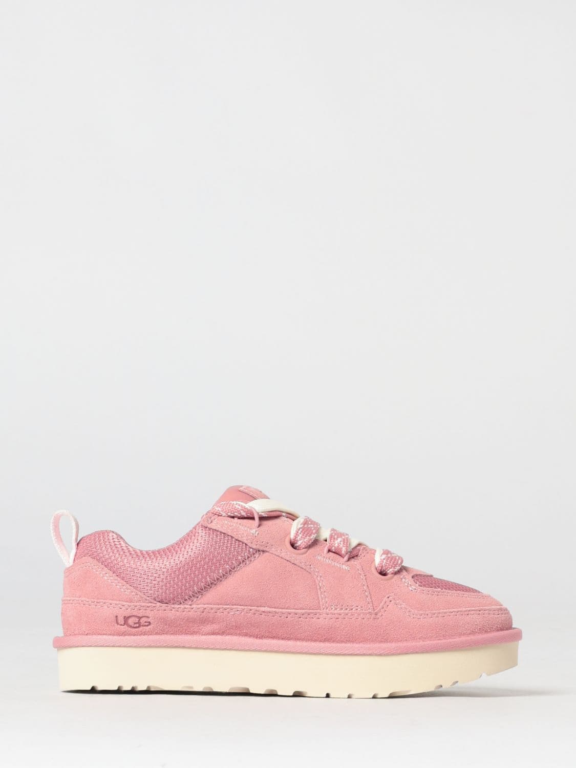 Ugg Lo Lowmel Suede and Mesh Sneakers · 38