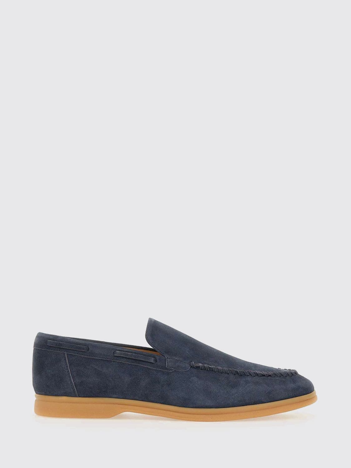 Eleventy Suede Loafers