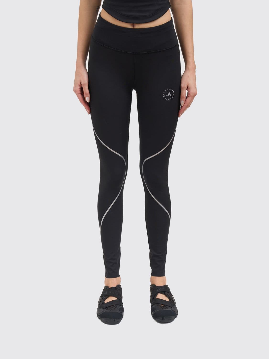 Adidas By Stella Mccartney Technical Stretch Fabric Leggings
