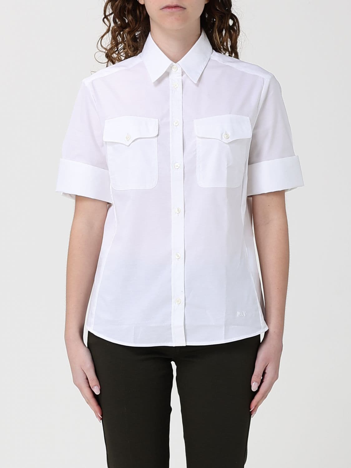 Fay Stretch Cotton Casual Shirt