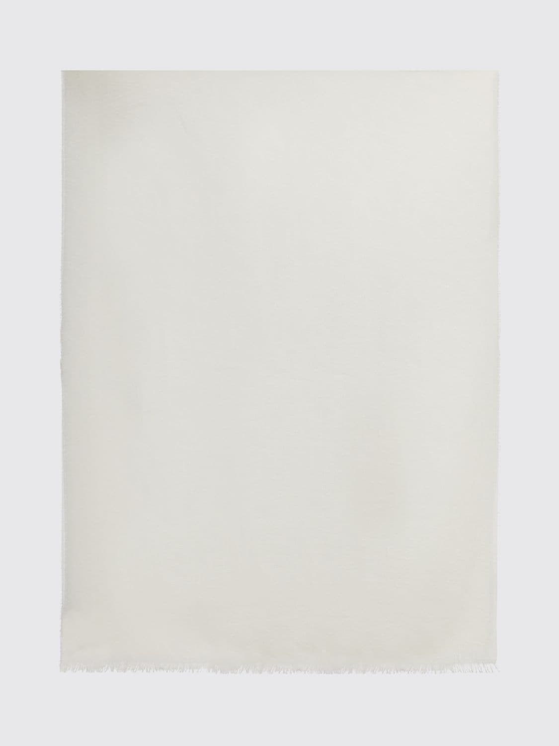 Max Mara Wool And Silk Scarf With Monogram · OS