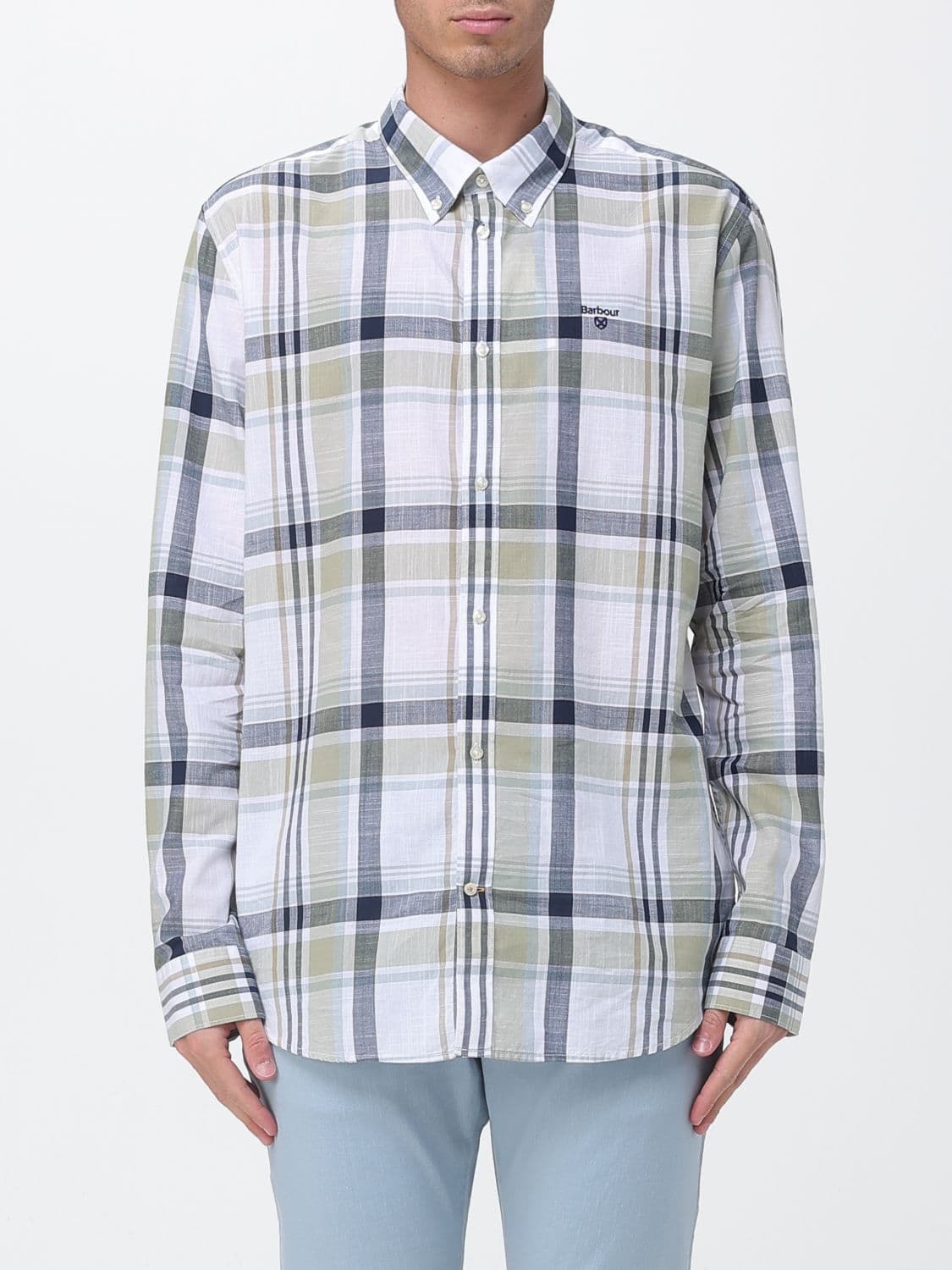 Barbour Check Cotton Casual Shirt · XL