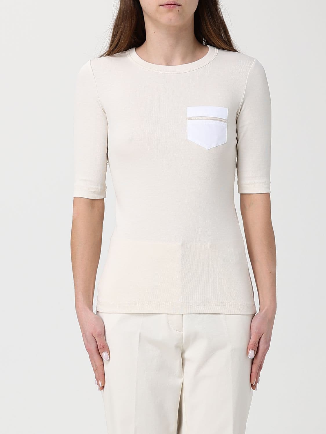 Fabiana Filippi Stretch Cotton T-shirts · 40