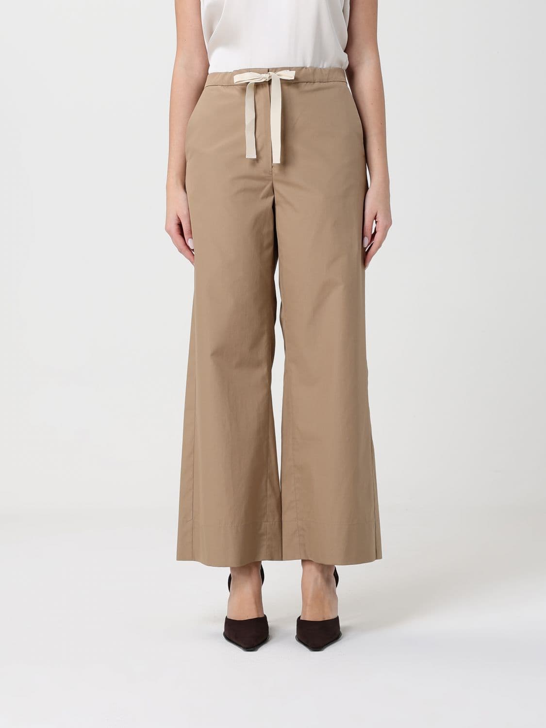 's Max Mara Cotton Wide-Leg Trousers
