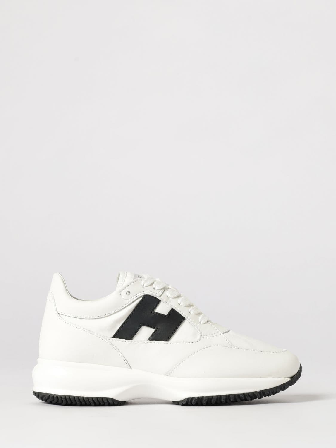 Hogan Interactive Leather and Nylon Sneakers · 39