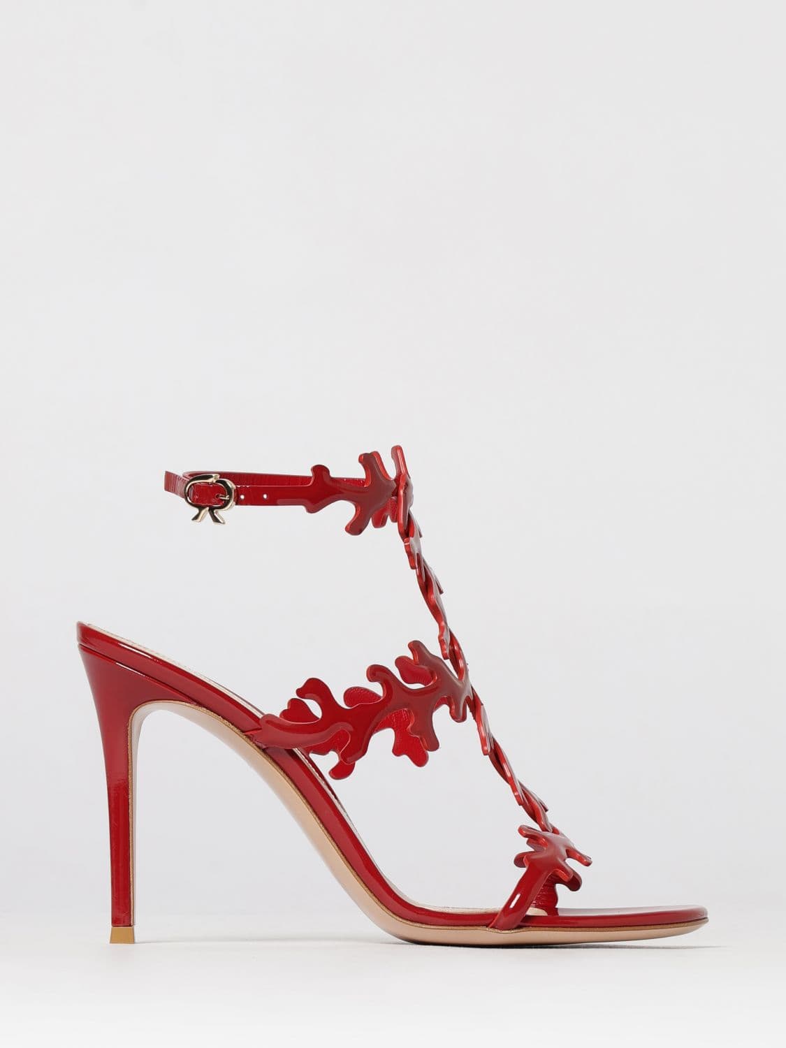 Gianvito Rossi Ocean Patent Nappa Sandals