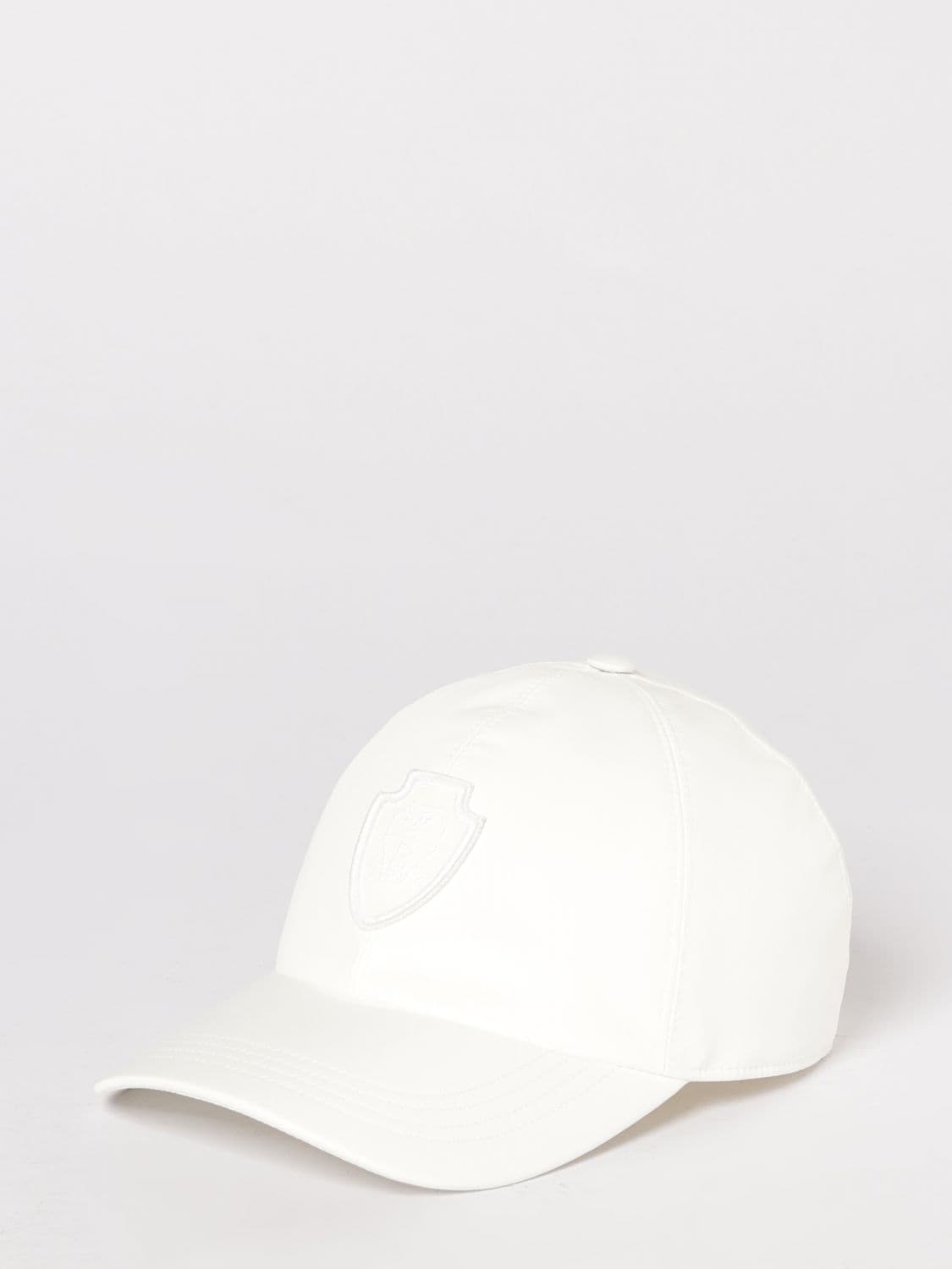 Brunello Cucinelli Cotton Hat With Logo Patch · S