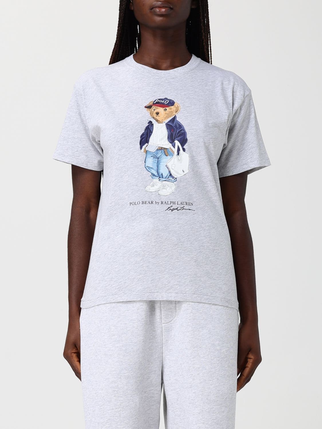 Polo Ralph Lauren Cotton T-Shirts With Teddy Print