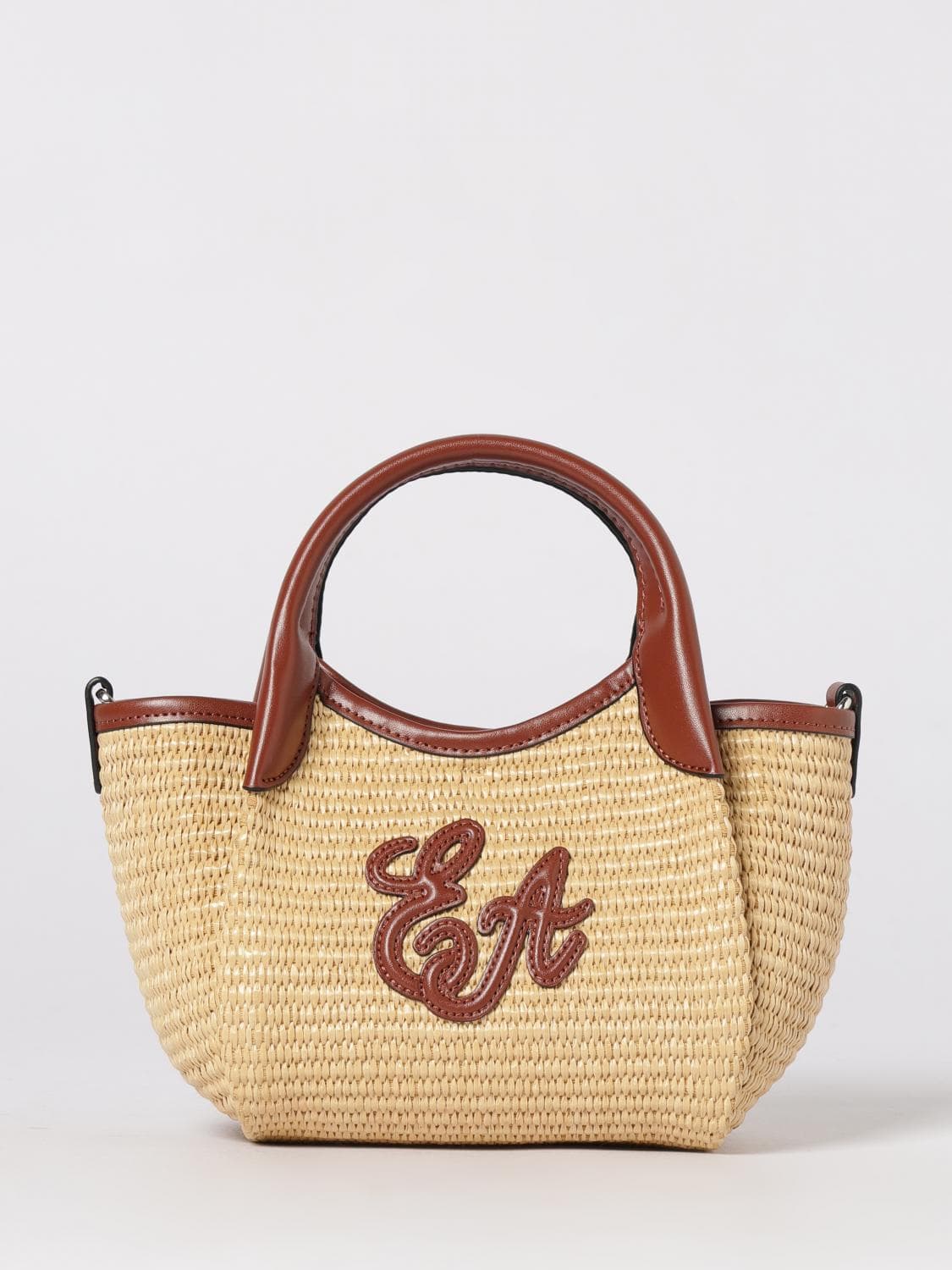 Emporio Armani Mini Raffia Bag