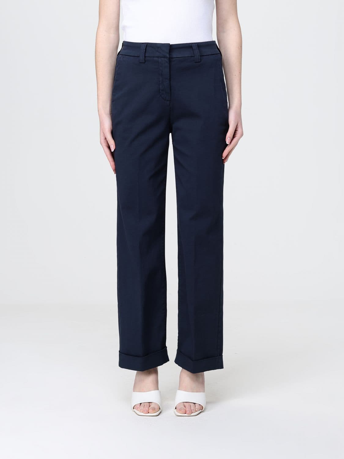 Peuterey Stretch Cotton Straight Pants
