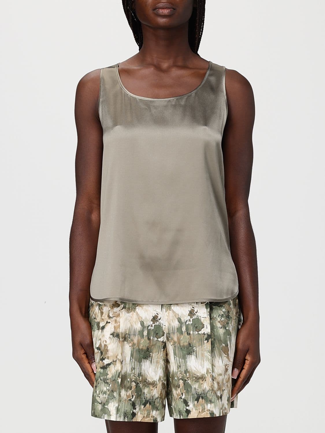 Mm Max Mara Satin Top