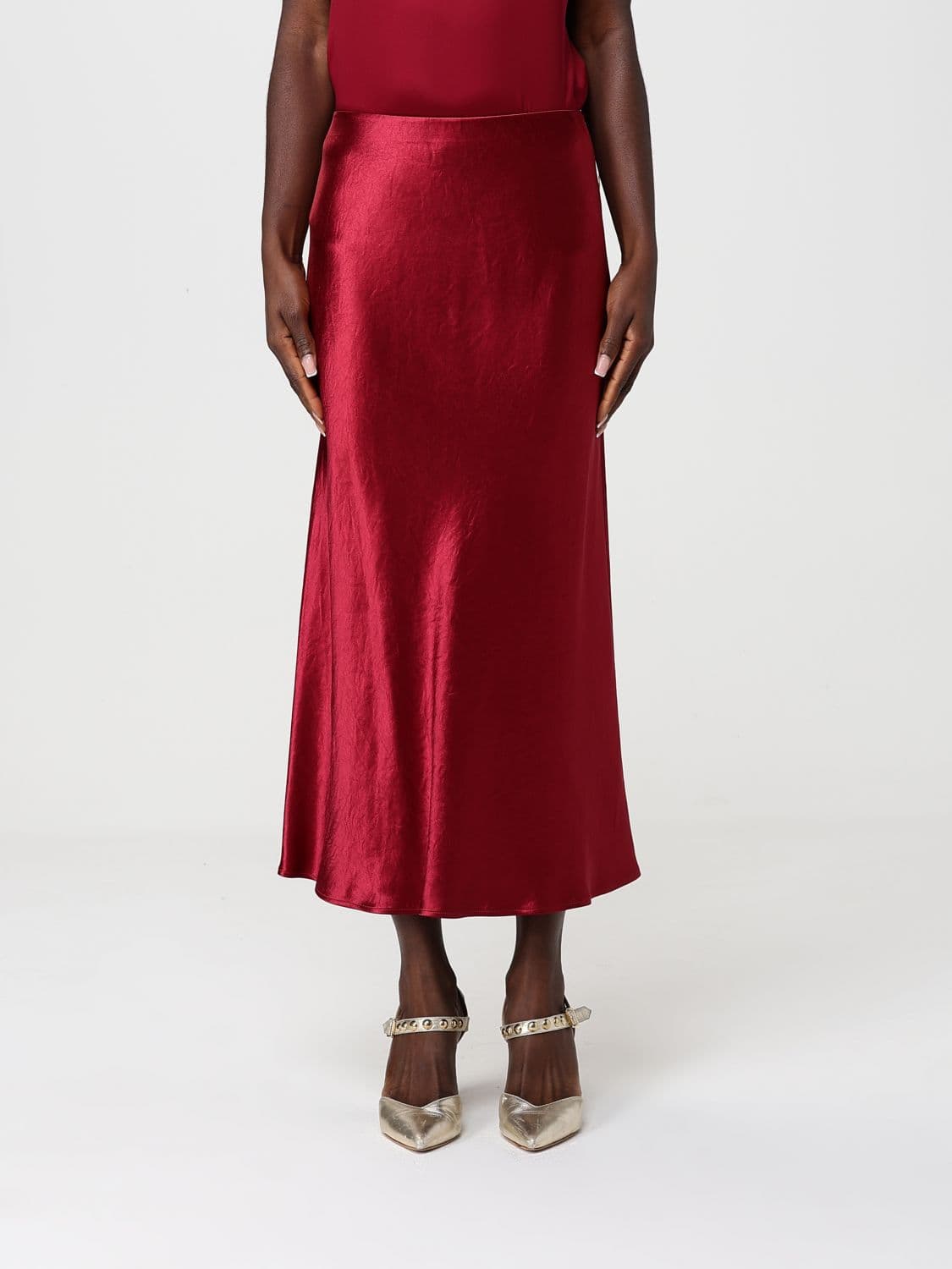 Mm Max Mara Silk Skirt · 42