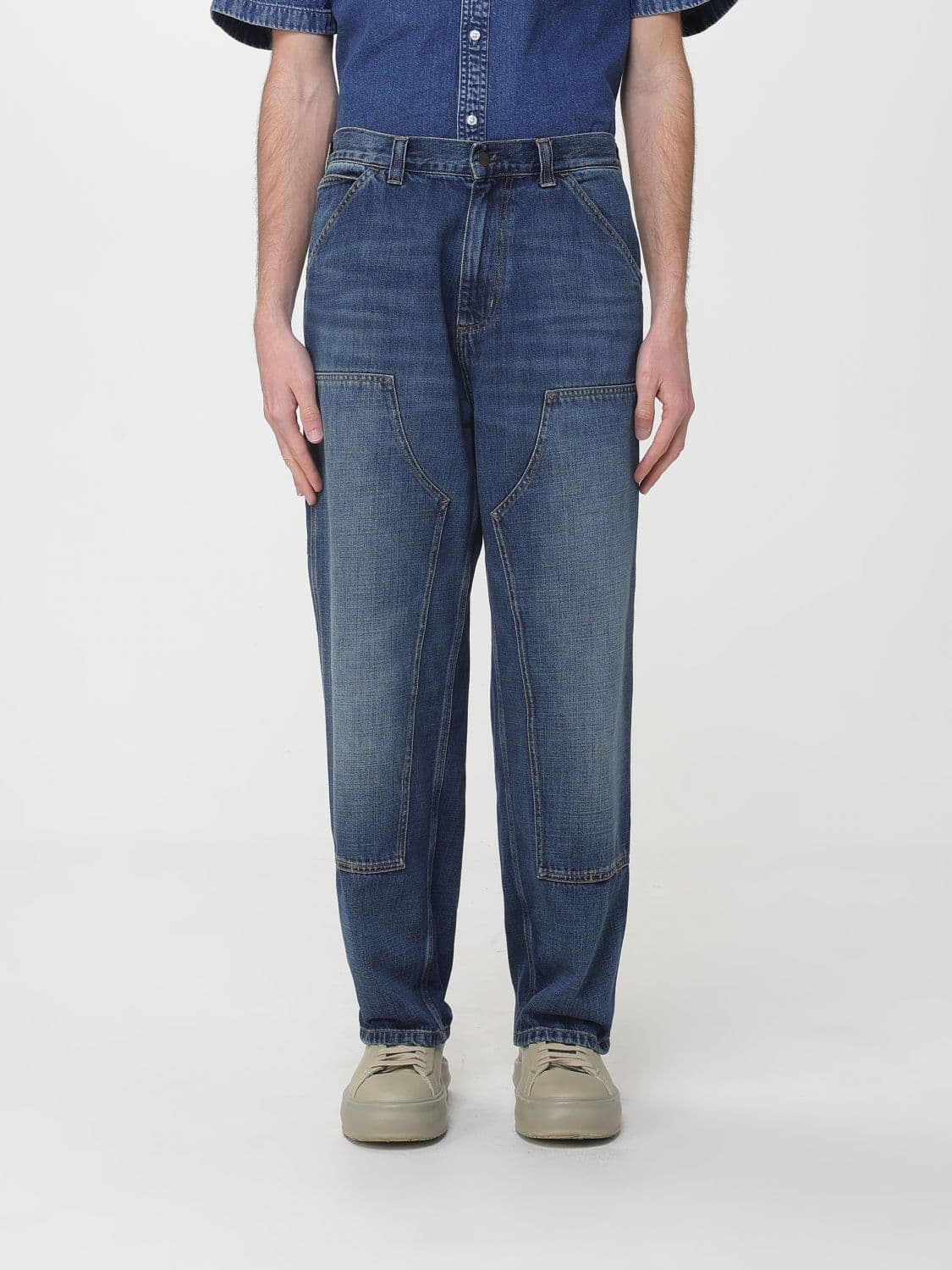 Carhartt Wip Wide Leg Denim Jeans