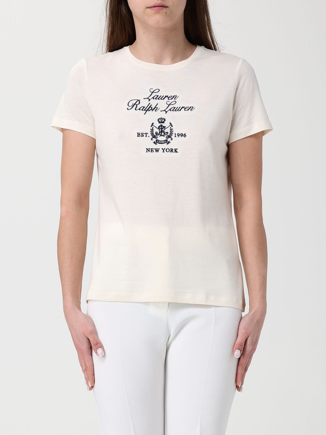 Lauren Ralph Lauren Cotton T-Shirt with Logo