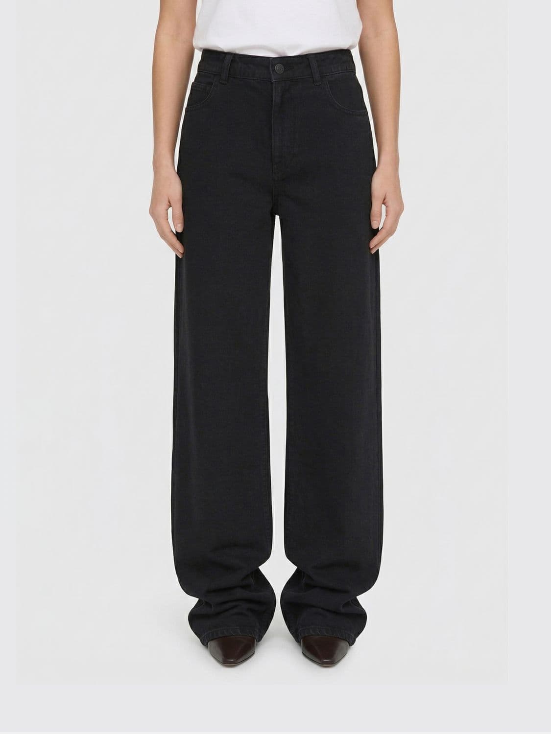 The Row Eglitta Linen Jeans