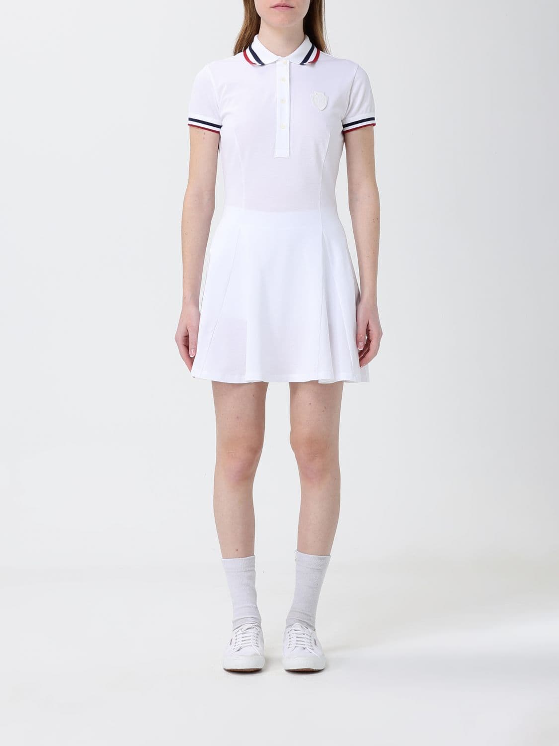 Brunello Cucinelli Stretch Cotton Polo Dress