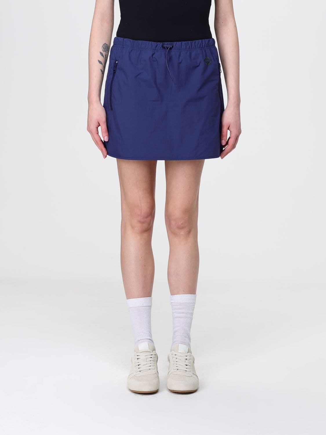 Gucci Nylon Mini Skirt with Drawstring