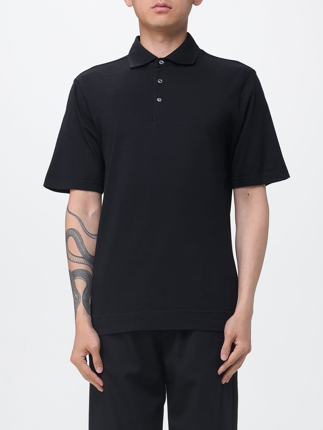Lardini Cotton Polo Shirt