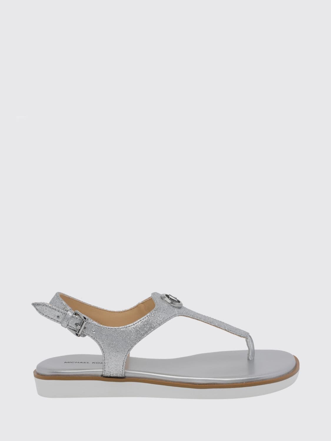 Michael Kors Val Laminated Leather Sandal