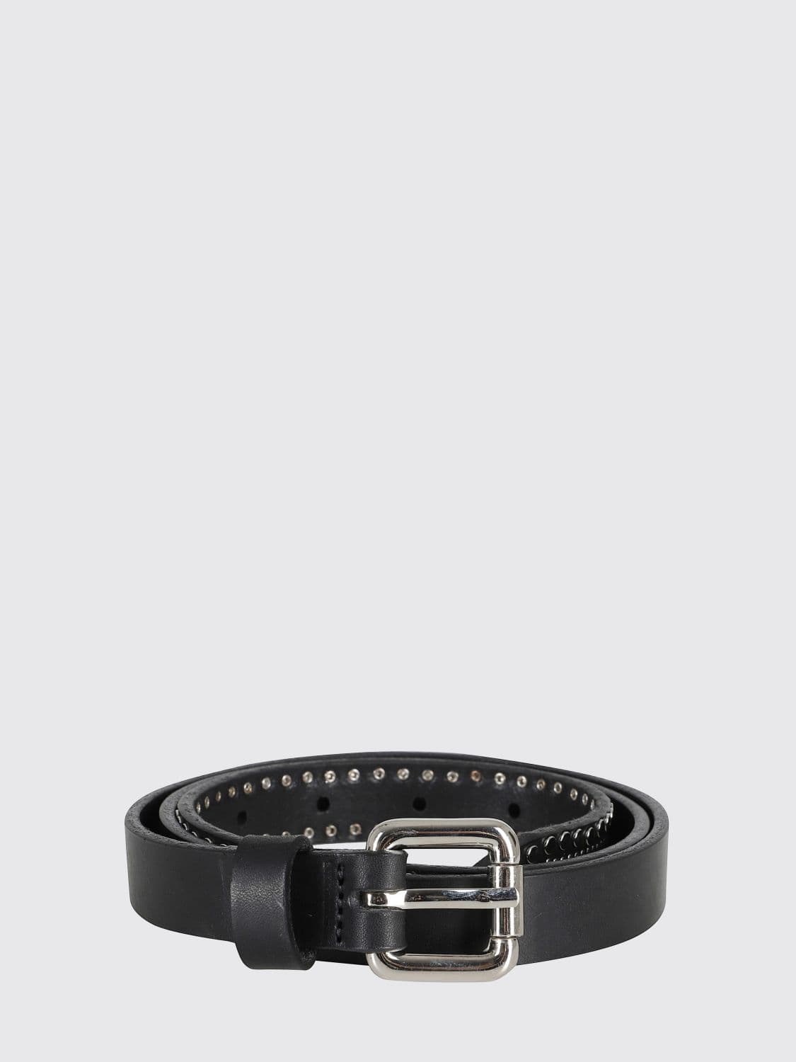 Tela Leather Belt with Studs
