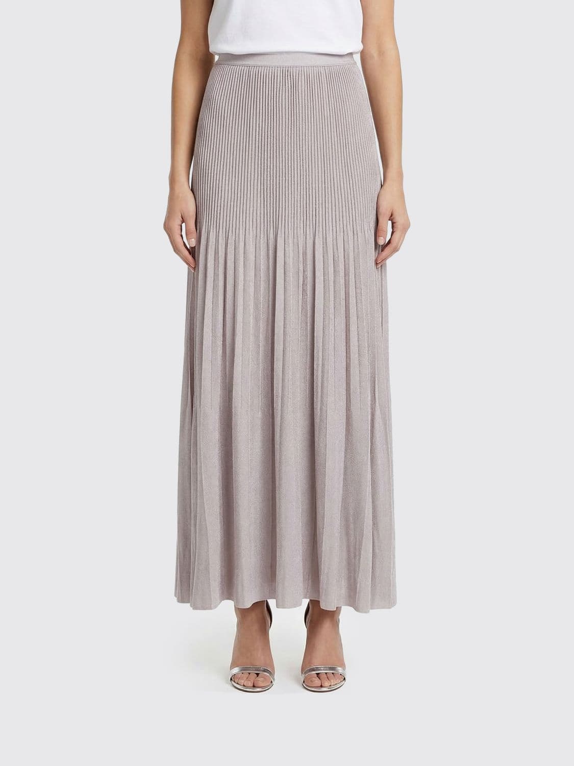Giorgio Armani Pleated Viscose Skirt