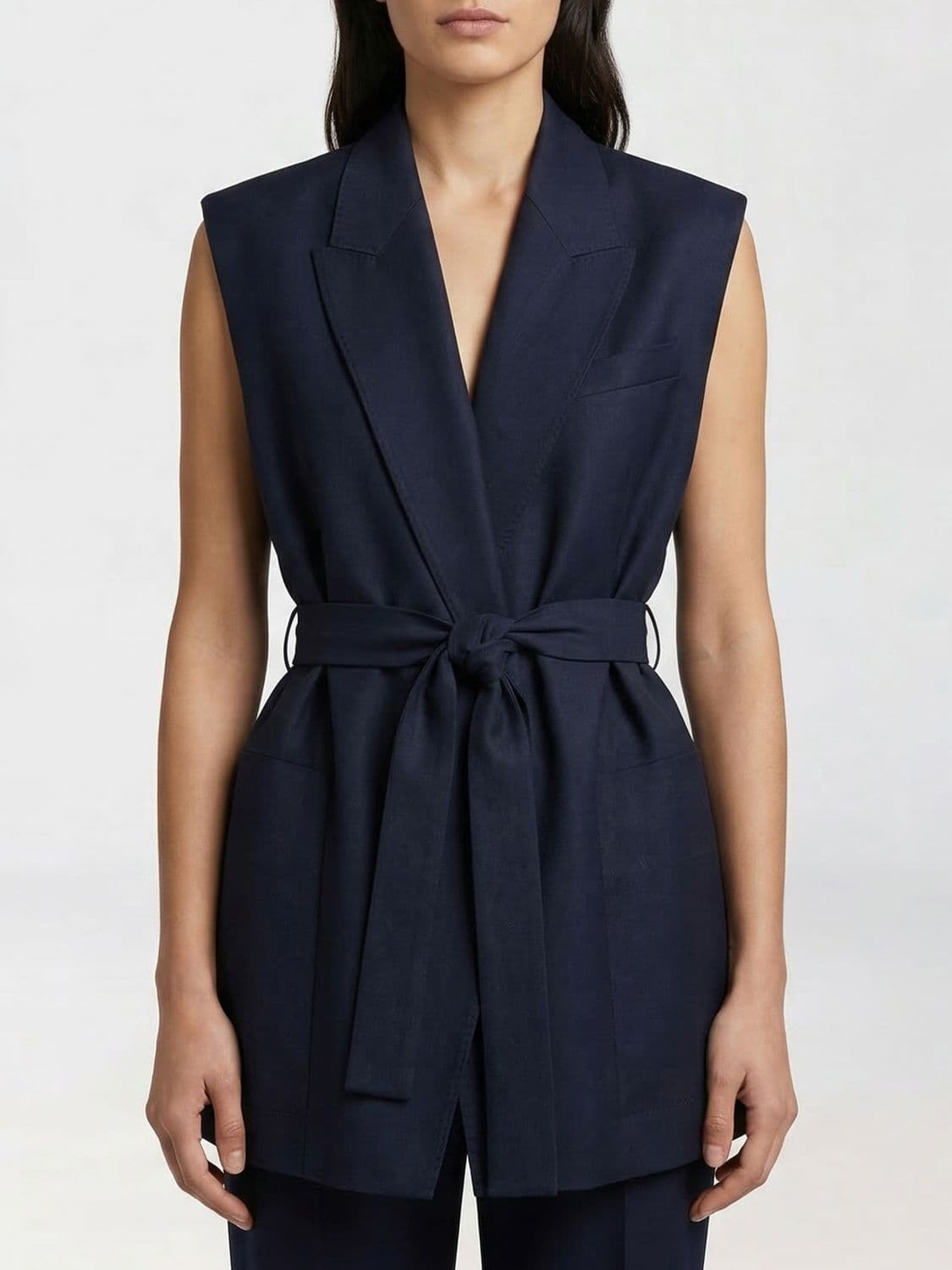 Brunello Cucinelli Linen Blend Vest