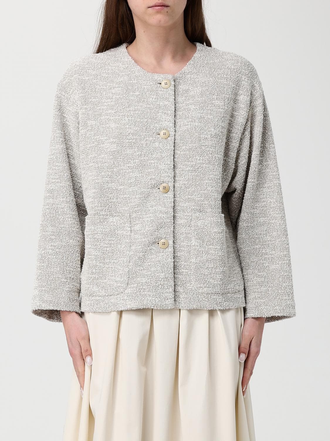 Emporio Armani Cotton Blend Jacket · 46