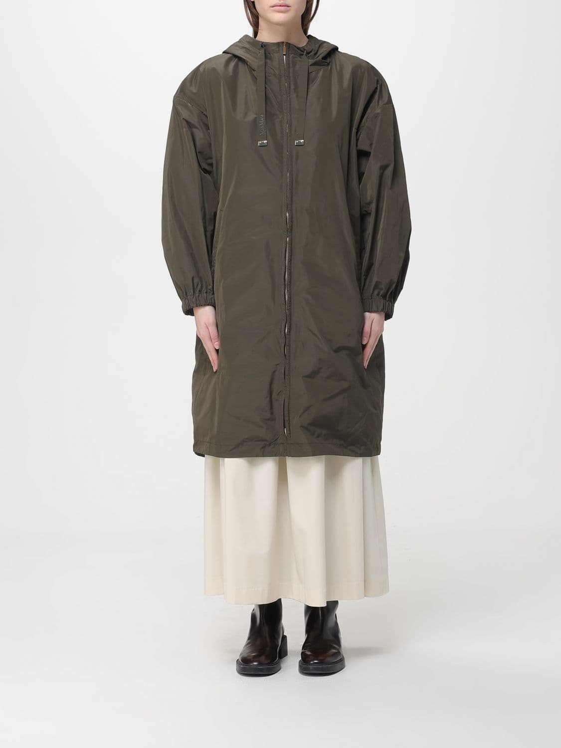 Max Mara The Cube The Cube Oversized Hooded Polyester Parka Max Mara