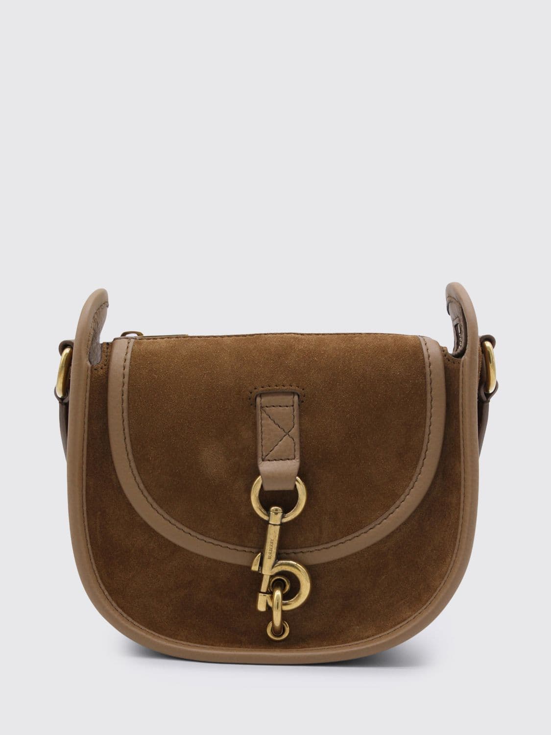 Burberry Suede Messenger Bag
