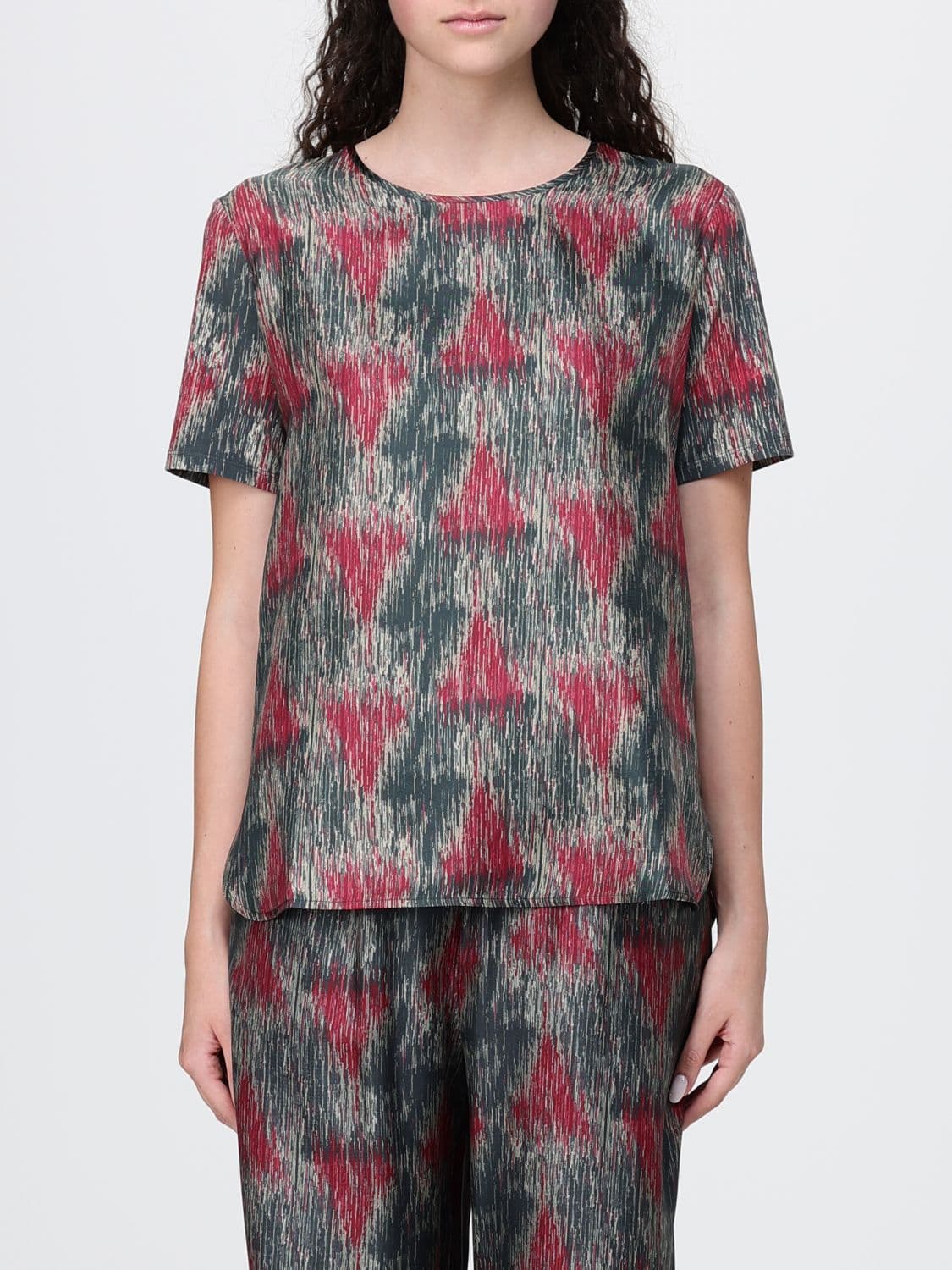 Mm Max Mara Satin Blouse
