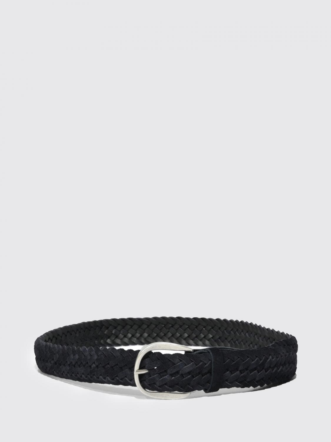 Orciani Woven Suede Belt