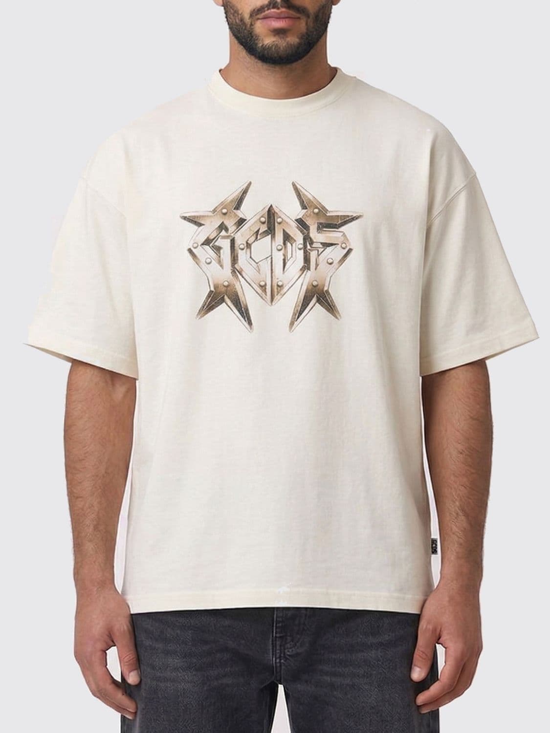 Gcds Cotton Graphic Print T-Shirt