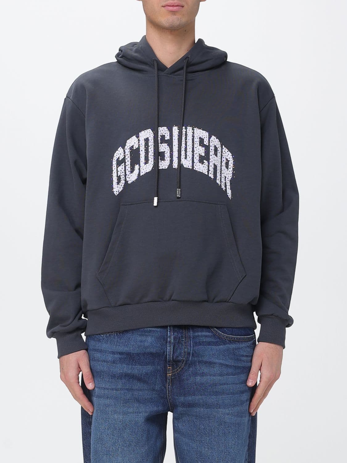 Gcds Cotton Logo Hoodie