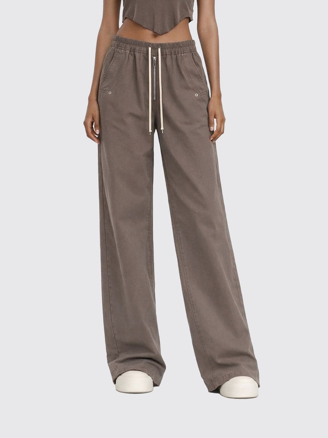 Rick Owens Drkshdw Cotton Geth Belas Trousers