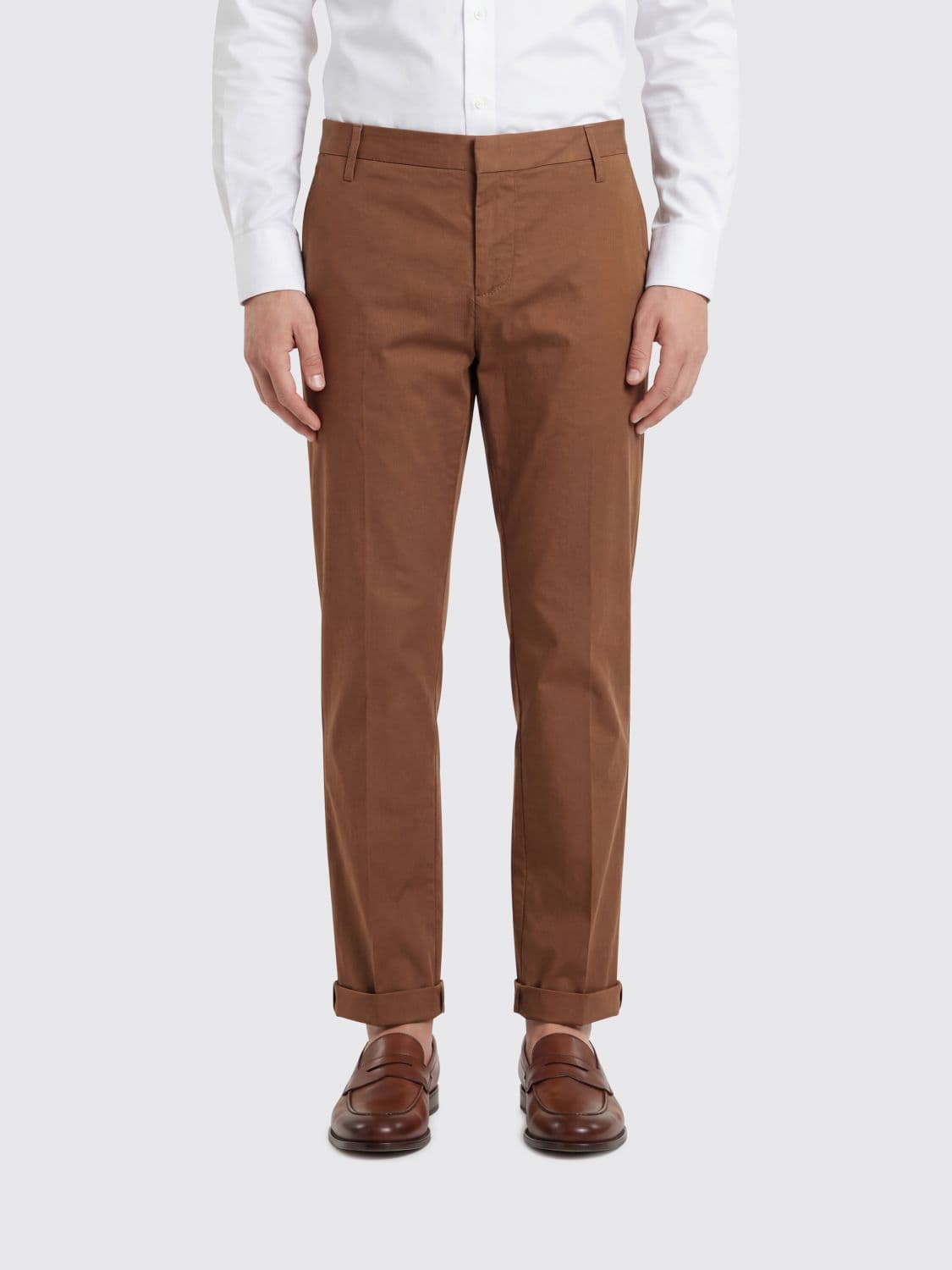 Dondup Cotton Blend Chino Trousers