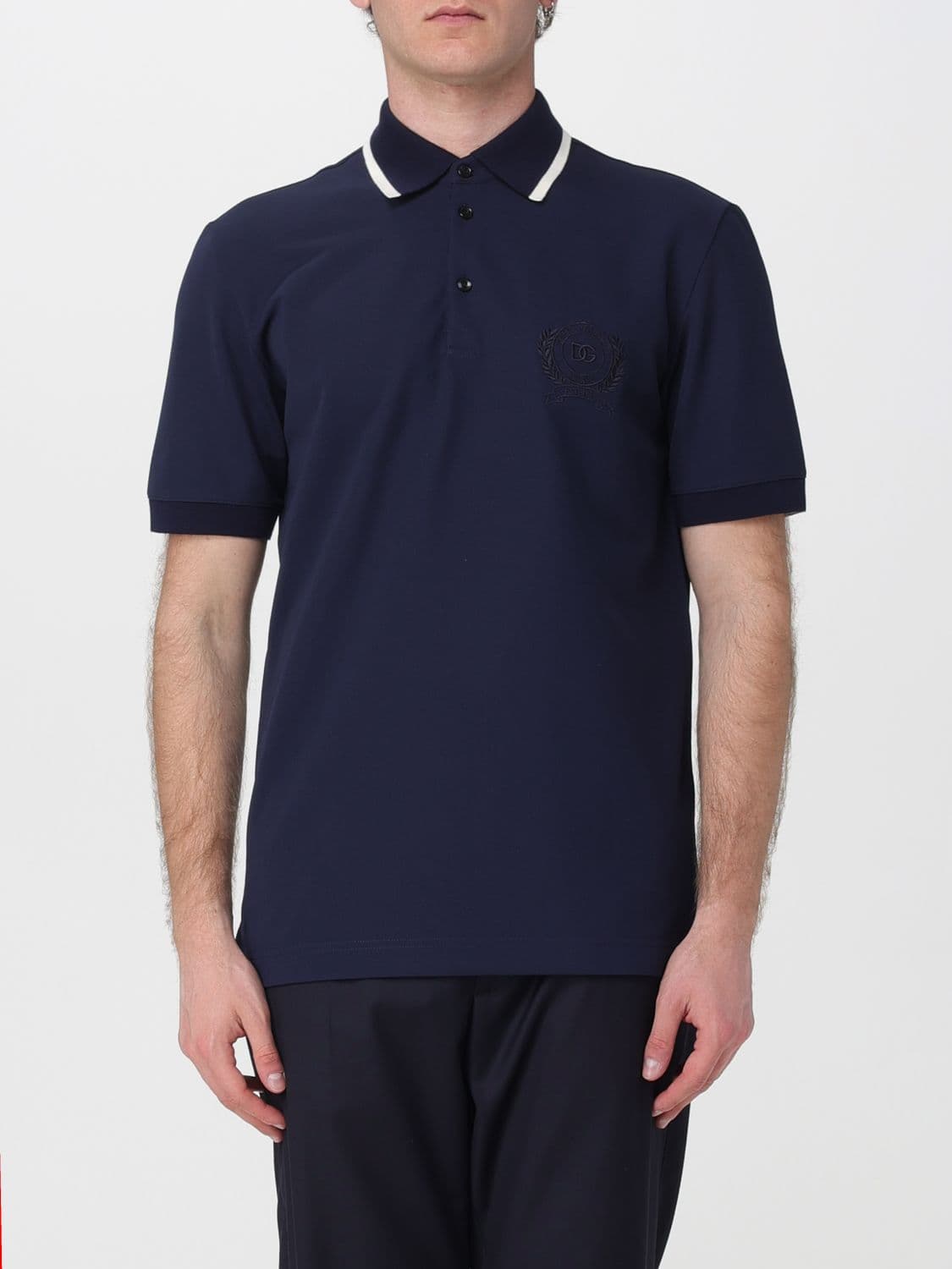 Dolce & Gabbana Basic Cotton Polo Shirt