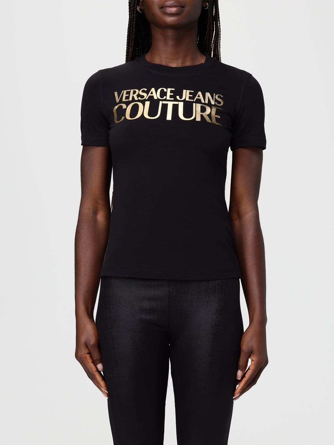 Versace Jeans Couture Cotton T-shirts with Logo