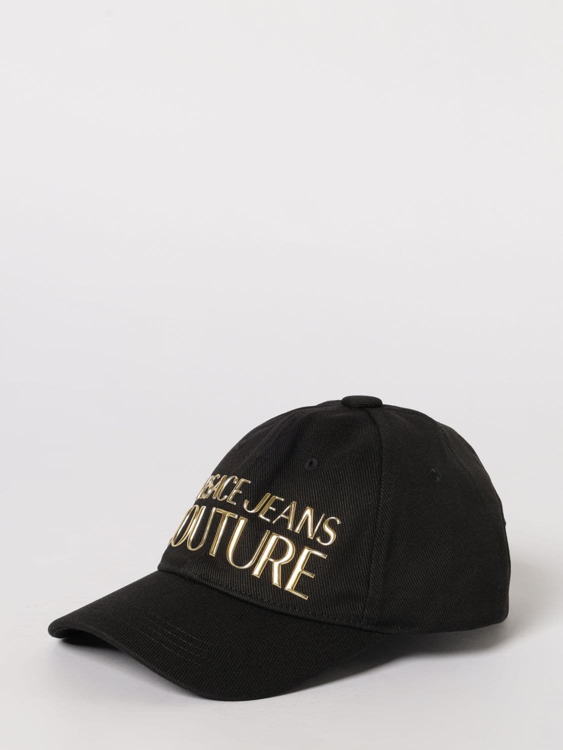 Versace Jeans Couture Cotton Twill Hat with Logo Print · OS