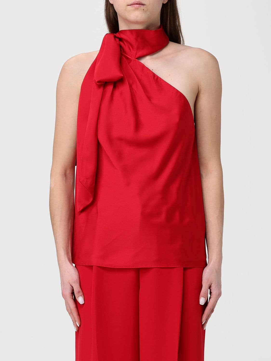 Lauren Ralph Lauren Asymmetric Top with Bow · 2