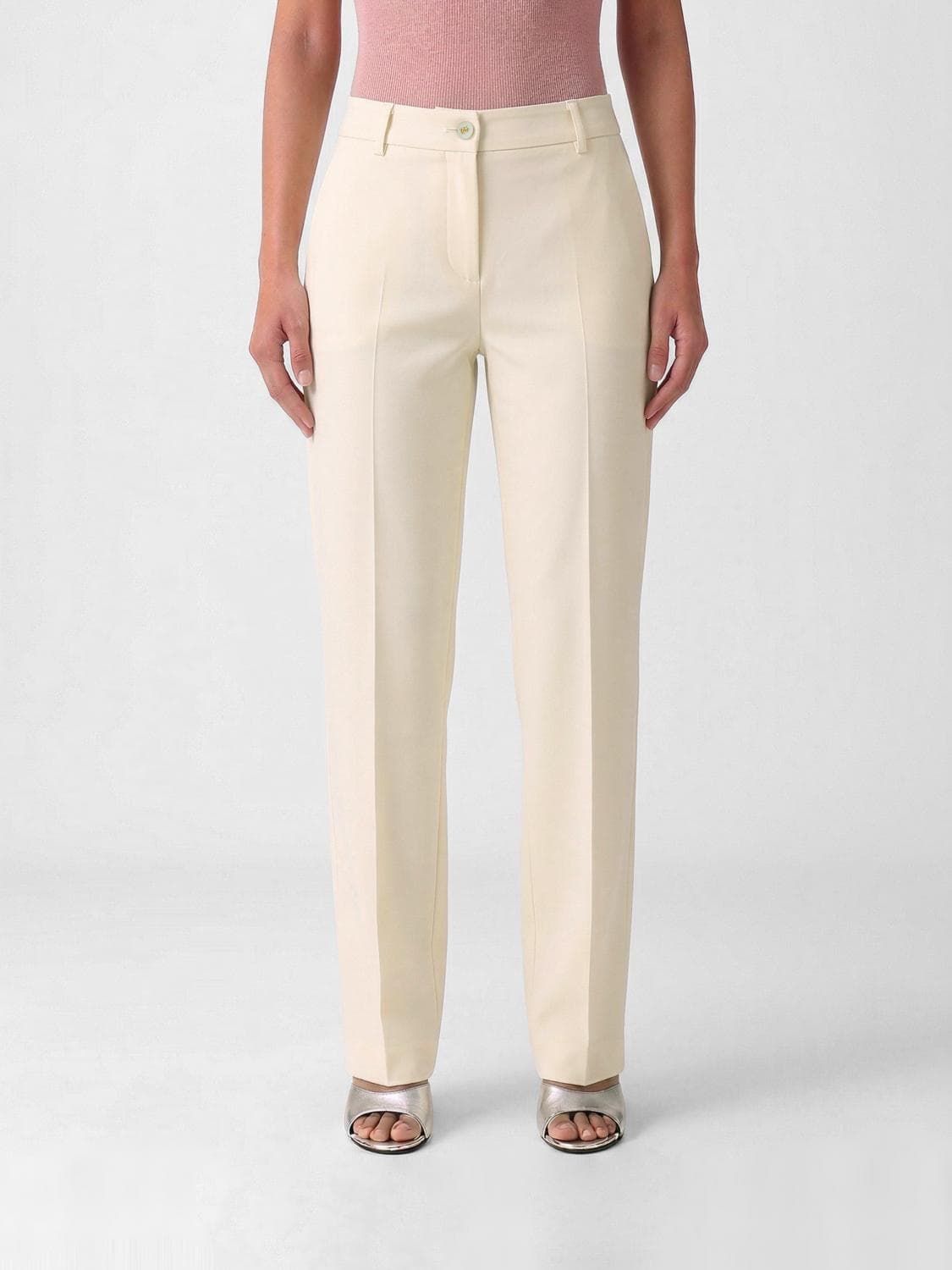Dolce & Gabbana Slim Fit Virgin Wool Trousers · 40