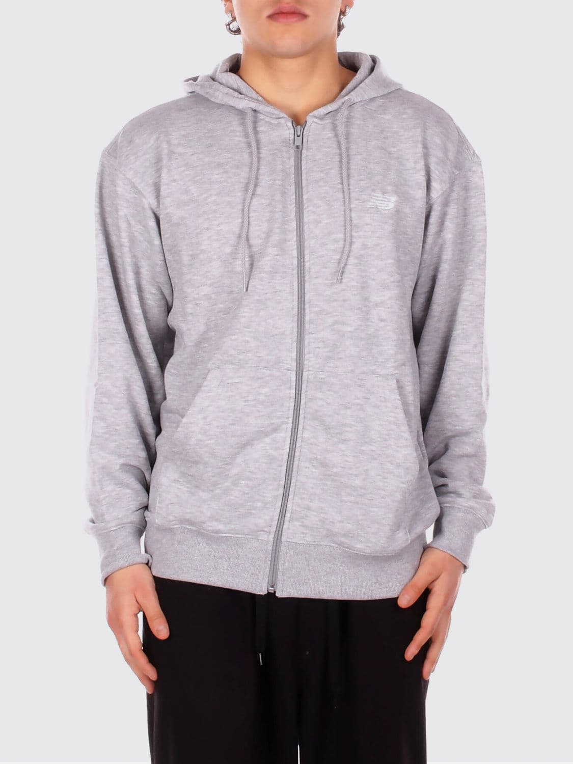 New Balance Cotton Zip-Up Hoodie