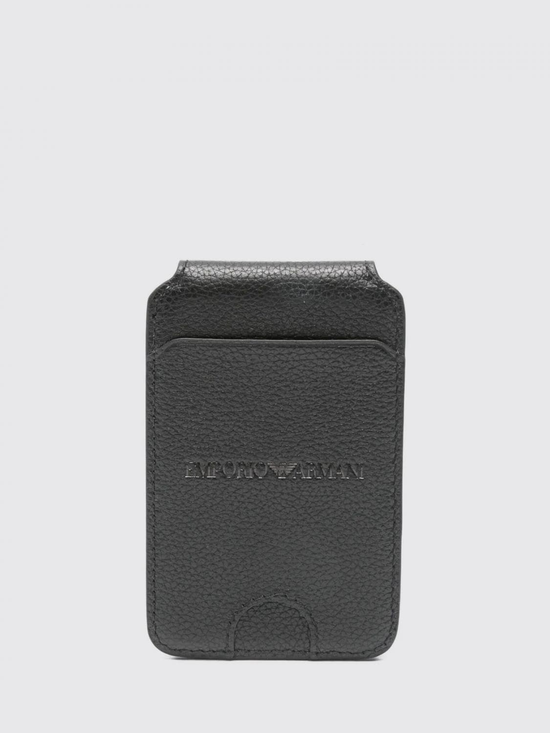 Emporio Armani Leather Card Holder · OS