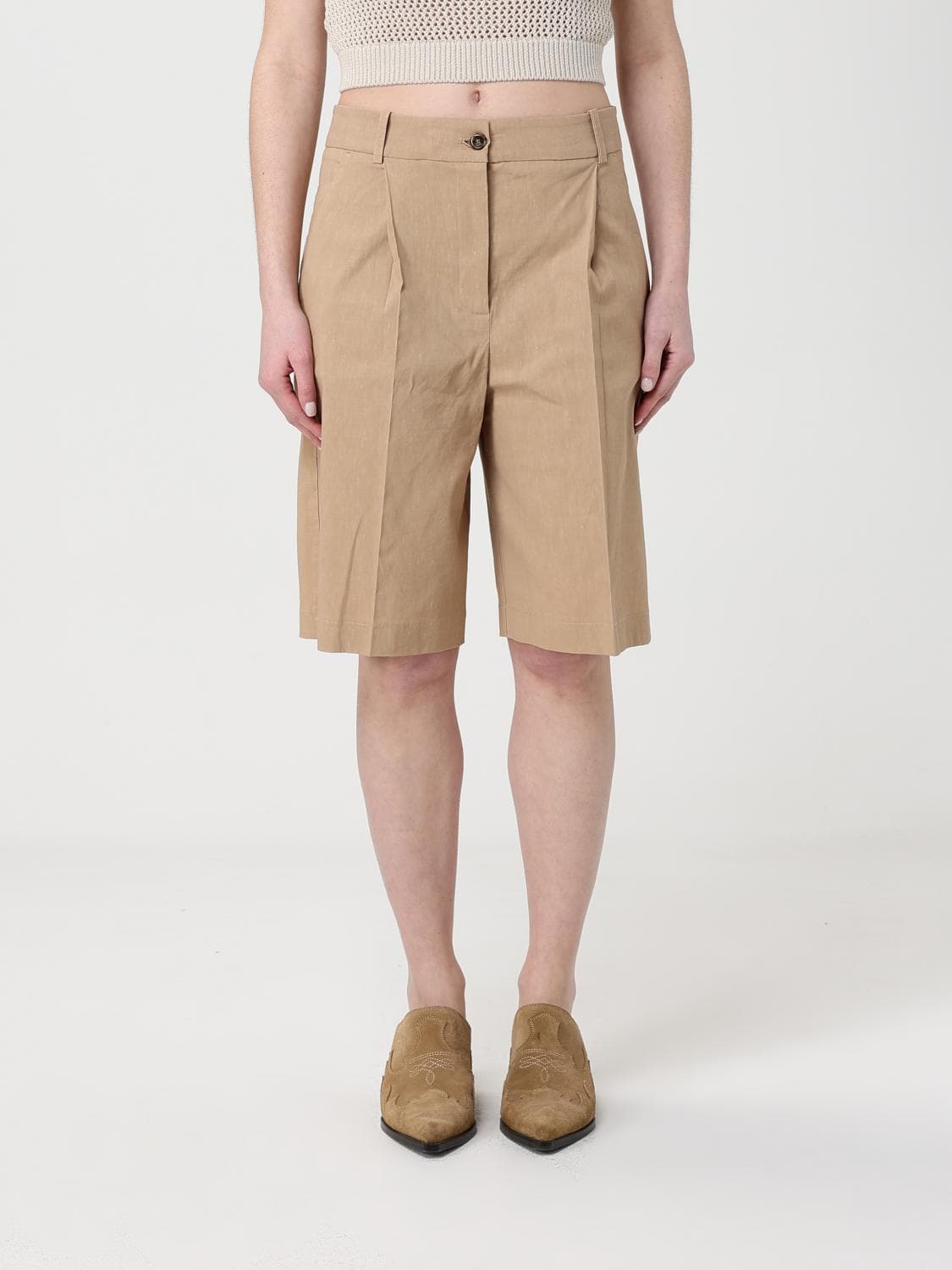 Pinko Viscose Blend Shorts