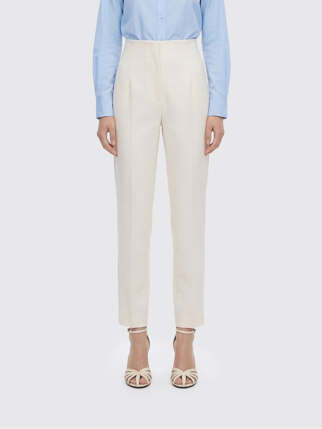 Alberta Ferretti Cady Cropped Trousers · 42