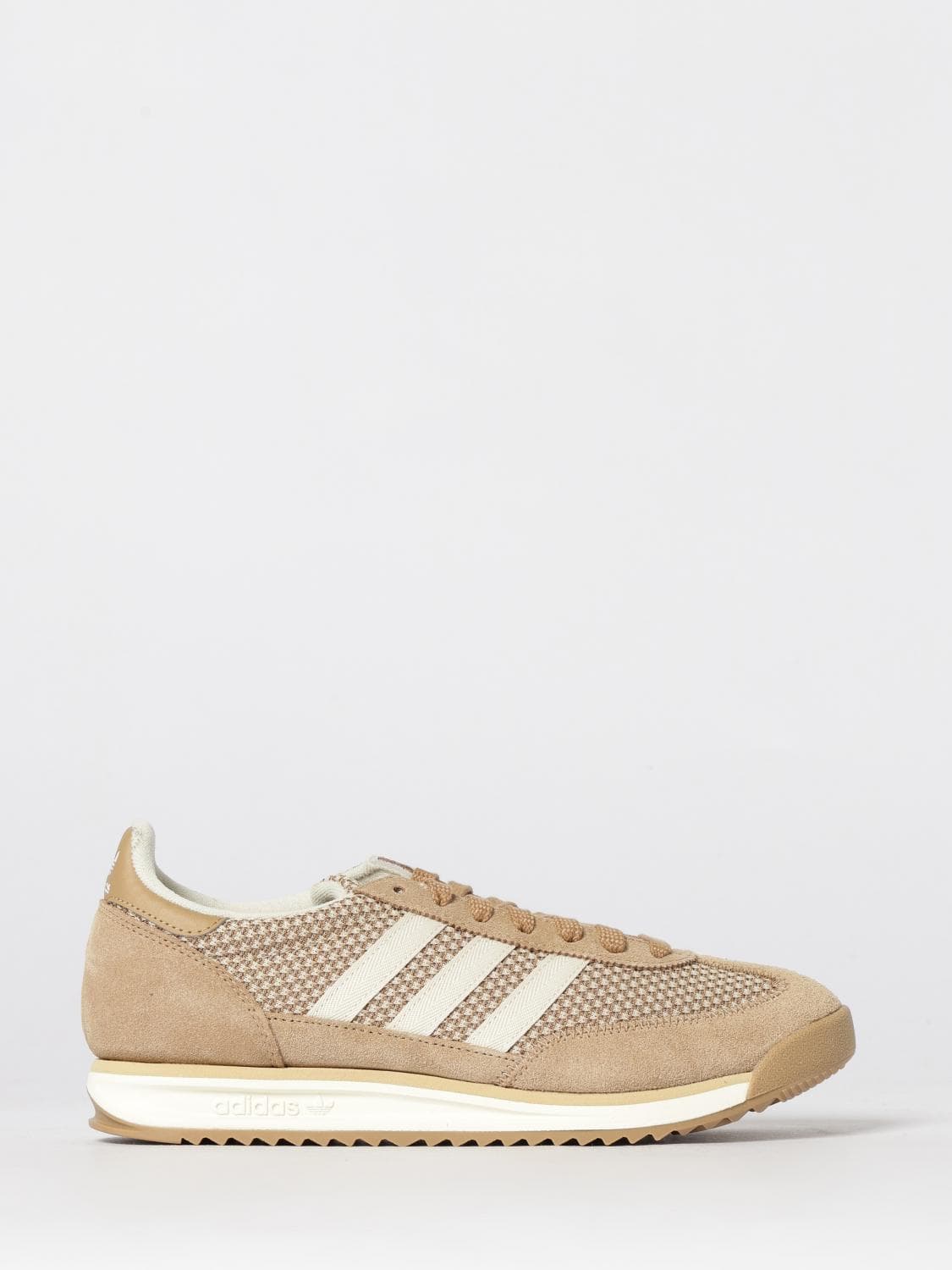 Adidas Originals SL 72 RS Suede and Mesh Sneakers