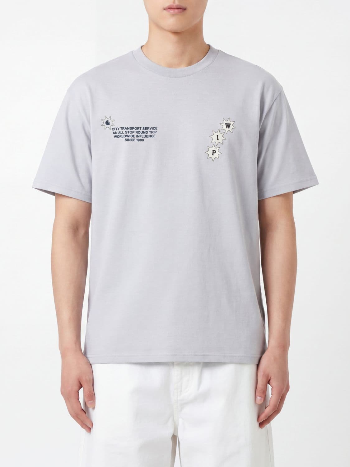 Carhartt Wip Cotton T-shirt with Logo Print · XXL