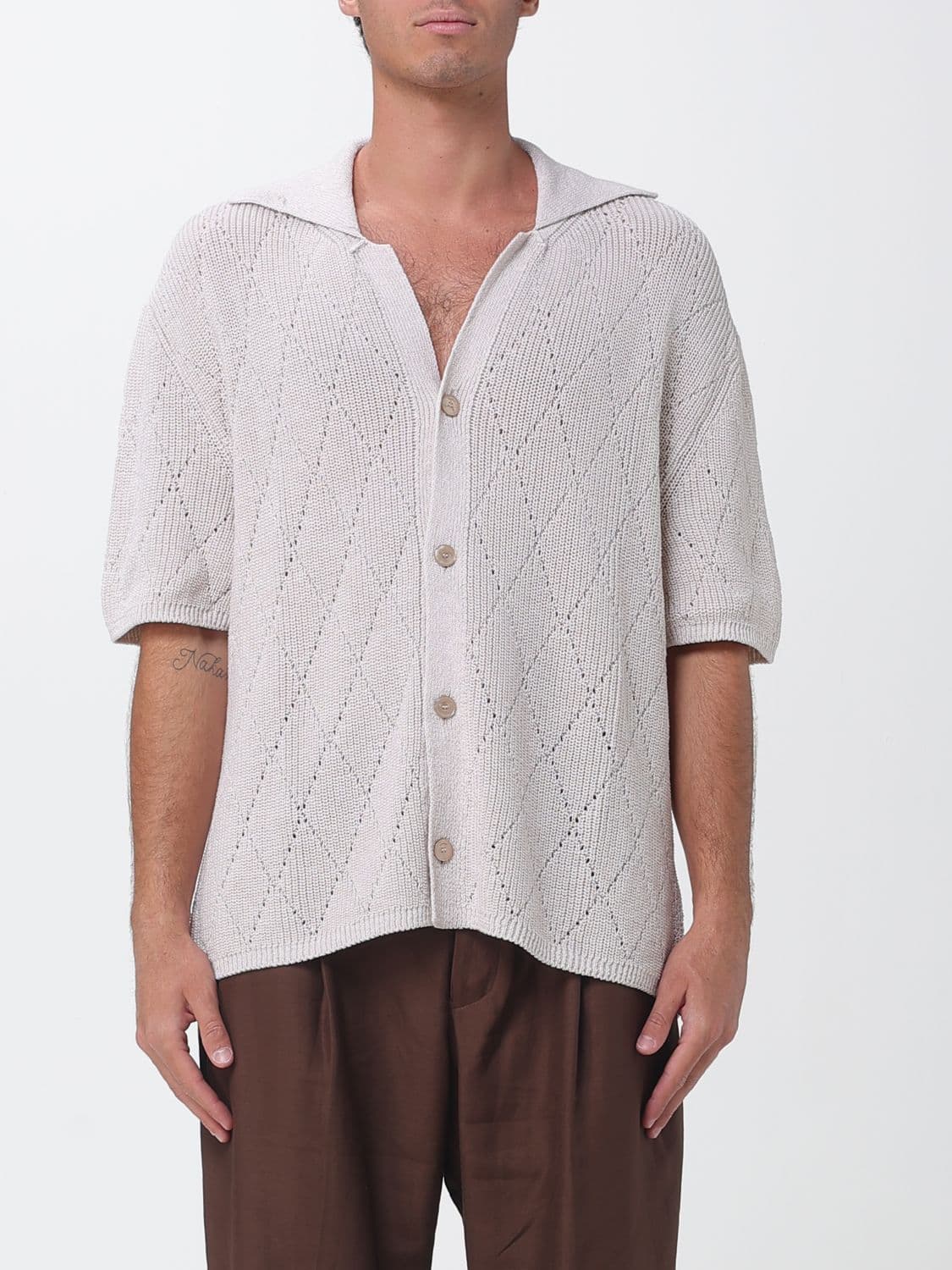 Laneus Knitted Shirt