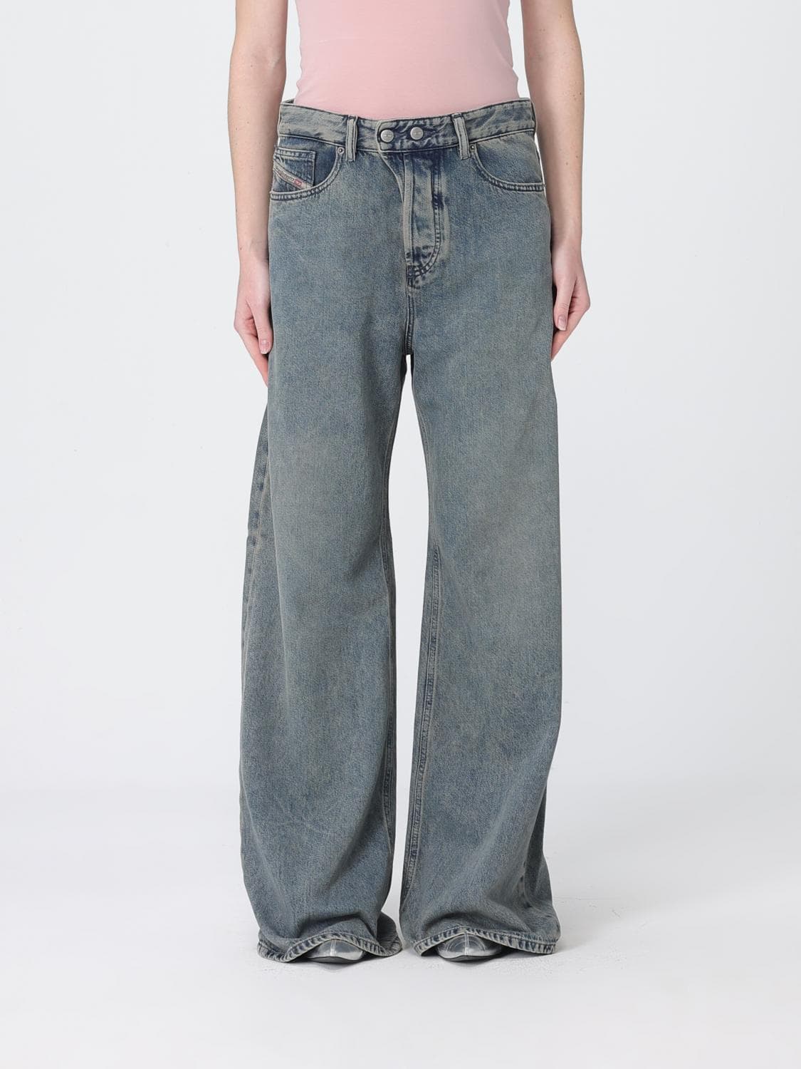 Diesel D-Sire Cotton Denim Jeans