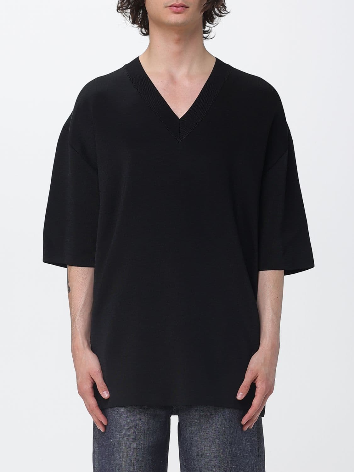 Ami Paris Wool Blend Pullover